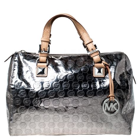 silver michael kors bag uk